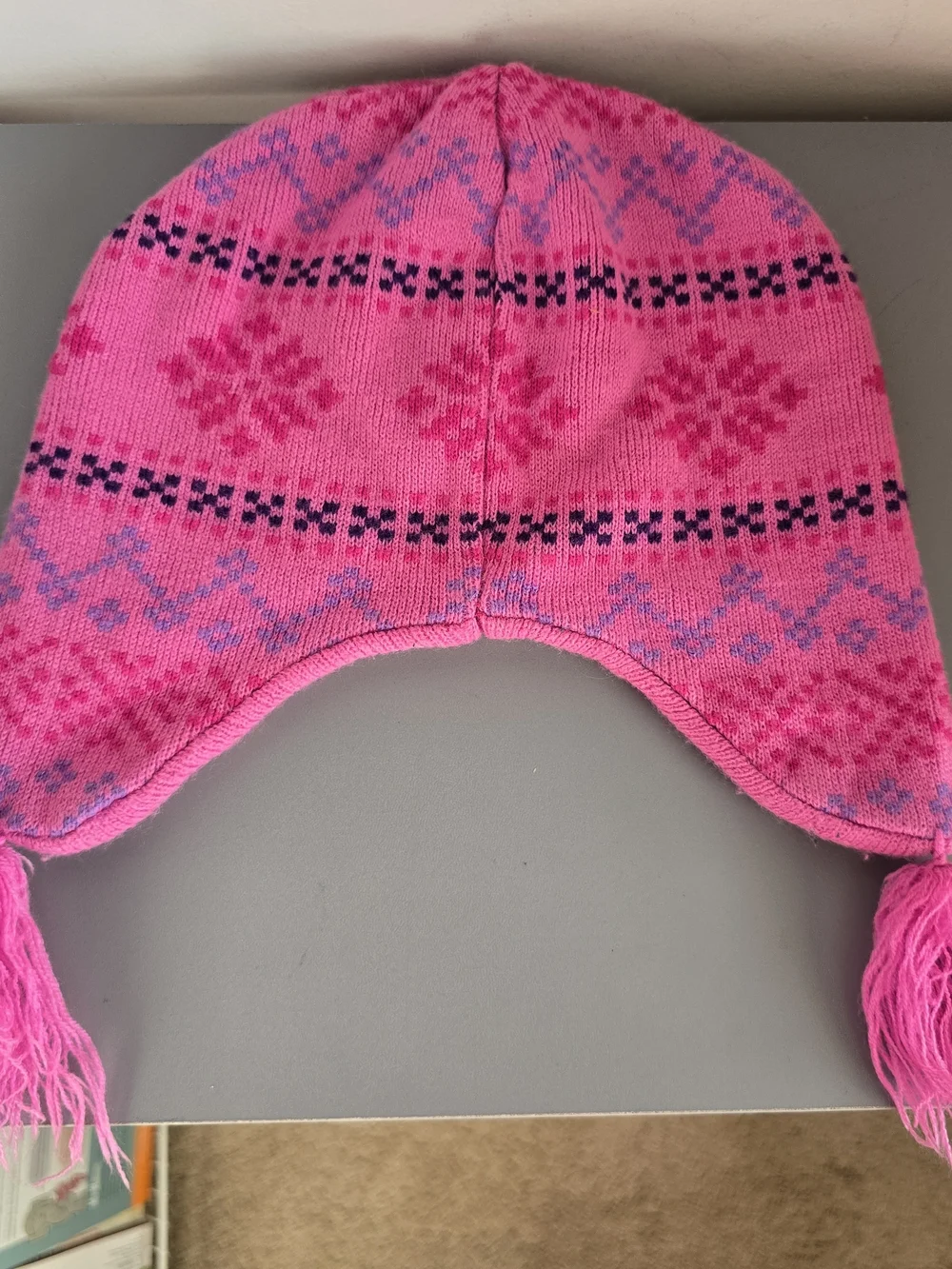 Disney Frozen Hot Pink Knit Beanie